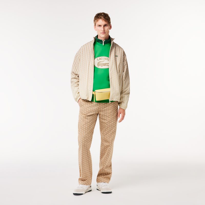 Мужской свитшот Lacoste свободного кроя унисекс 4