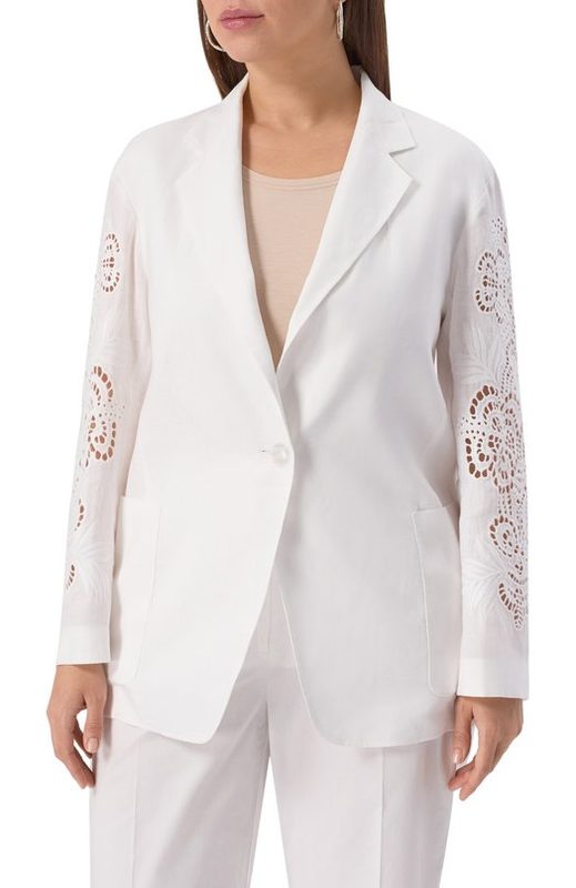 Льняной жакет Max Mara Studio 3