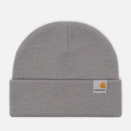 Шапка Carhartt WIP Stratus Low, цвет серый