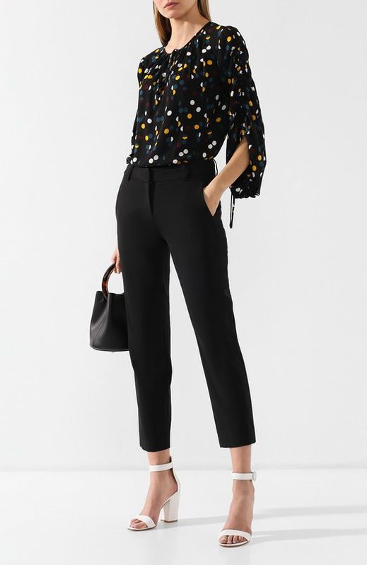 Блузка с принтом Diane Von Furstenberg 2