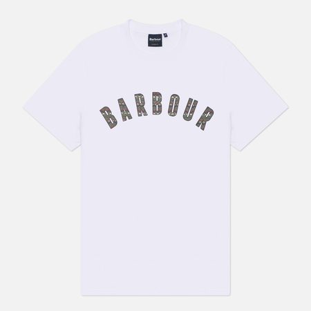 Мужская футболка Barbour Boughs Graphic, цвет белый