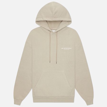 Мужская толстовка MKI MIYUKI ZOKU Design Studio Hoodie, цвет бежевый