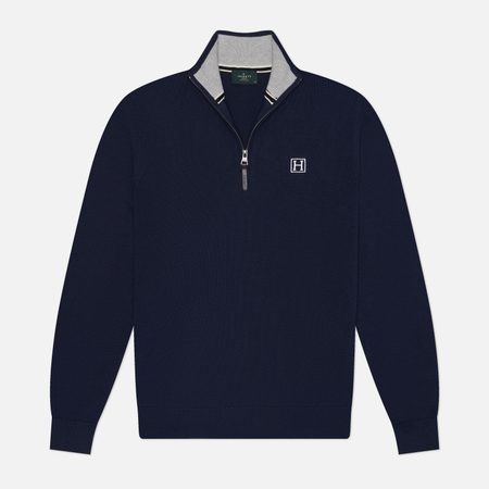 Мужская толстовка Hackett Heritage H Half-Zip, цвет синий