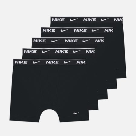 Комплект мужских трусов Nike Underwear Boxer Brief 5-Pack, цвет чёрный