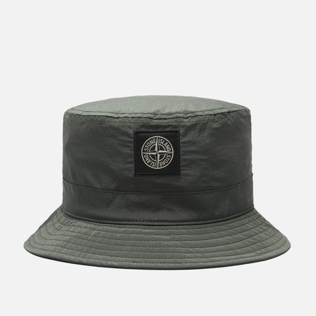 Панама Stone Island Nylon Metal In Econyl, цвет зелёный