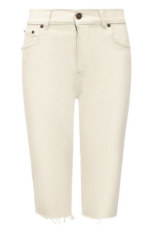 Джинсовые капри Saint Laurent