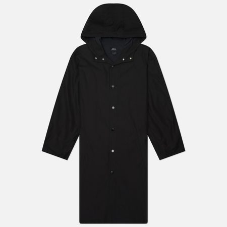 Мужская куртка парка A.P.C. Kim, цвет чёрный