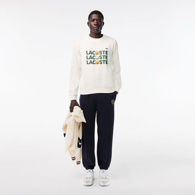 Мужской флисовый свитшот Lacoste 4