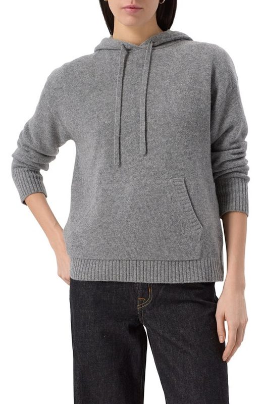 Худи из шерсти и вискозы Weekend Max Mara 3