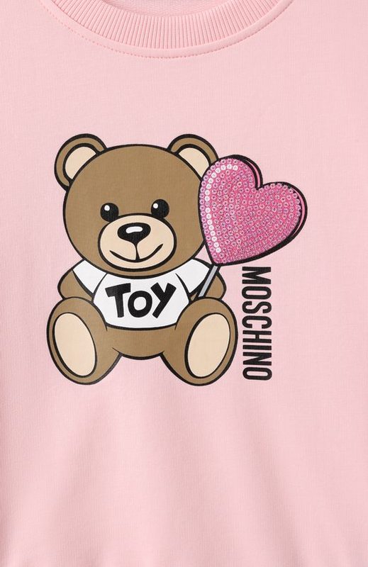 Хлопковый свитшот Moschino 3
