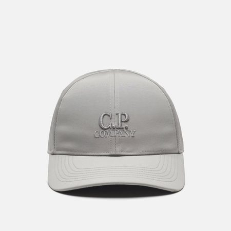 Кепка C.P. Company Chrome-R Goggle Embroidered, цвет серый