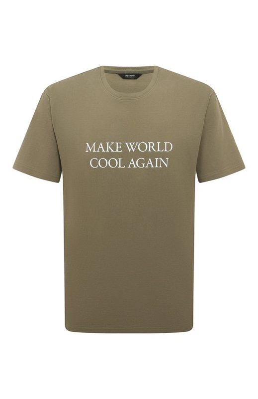 Хлопковая футболка Tee Library