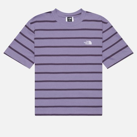 Женская футболка The North Face Vista Stripe, цвет фиолетовый