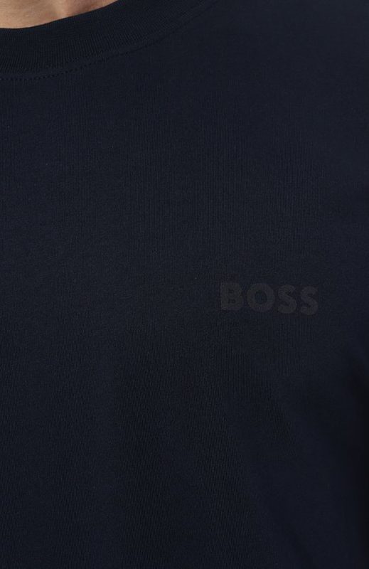 Хлопковая футболка BOSS Orange 5