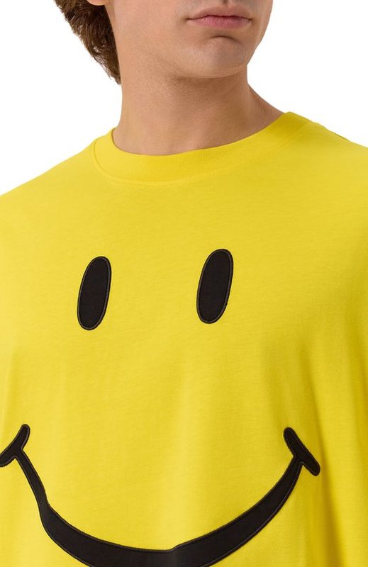 Хлопковая футболка Moschino 5