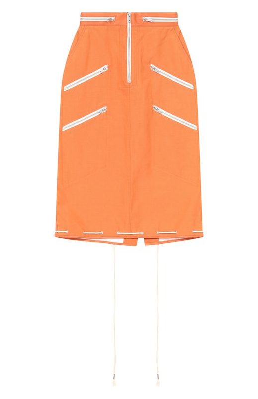 Хлопковая юбка CALVIN KLEIN 205W39NYC