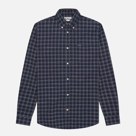 Мужская рубашка Barbour Bramwell Tailored, цвет синий