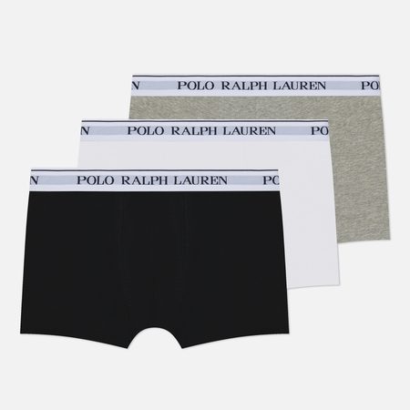 Комплект мужских трусов Polo Ralph Lauren Classic Trunk 3-Pack, цвет комбинированный