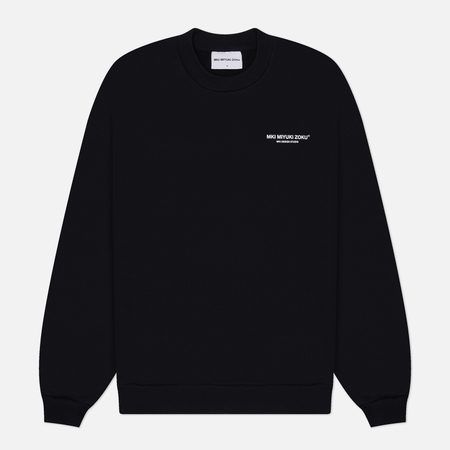 Мужская толстовка MKI MIYUKI ZOKU Design Studio Crewneck, цвет чёрный