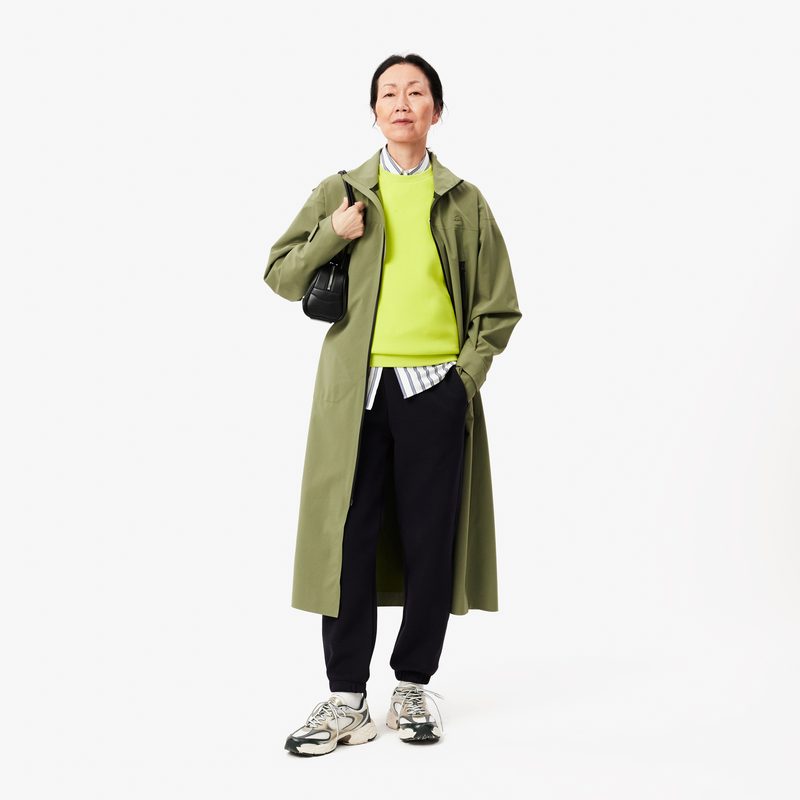 Женский свитшот Lacoste стандартного кроя из хлопка 4