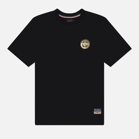 Мужская футболка Evisu Heritage Multi-Pocket Foil Print, цвет чёрный