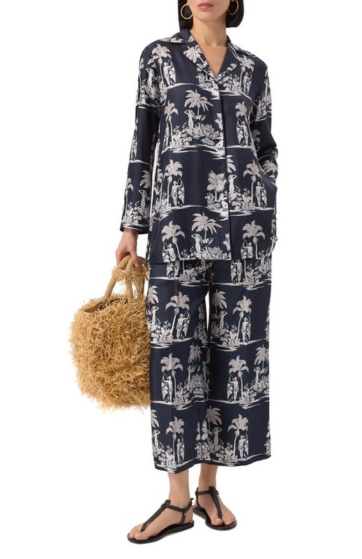 Шелковая рубашка Max Mara Studio 2