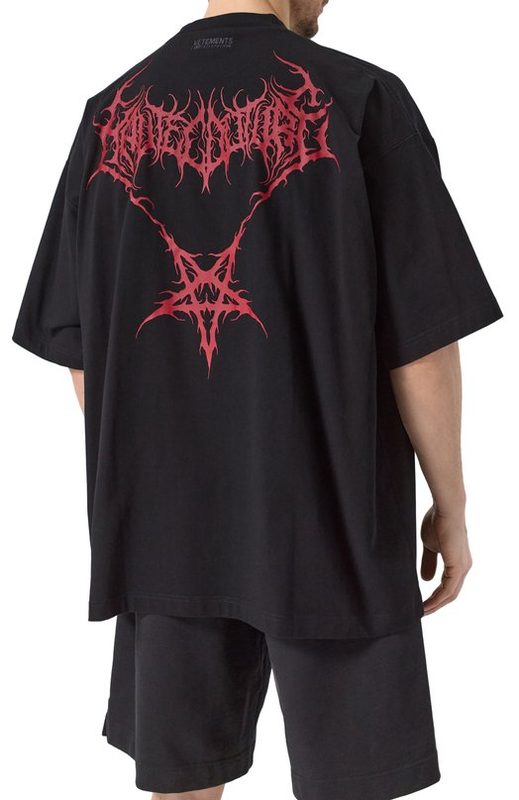 Хлопковая футболка VETEMENTS 4