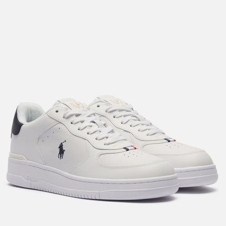 Мужские кроссовки Polo Ralph Lauren Masters Court Rib, цвет белый