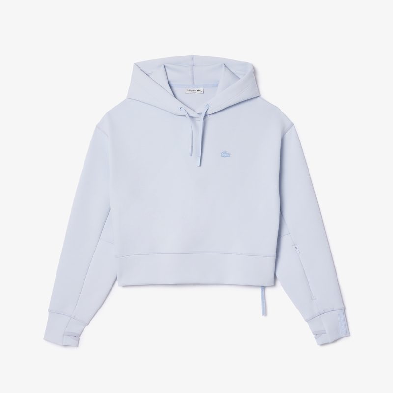 Женская толстовка Lacoste свободного кроя с капюшоном 5