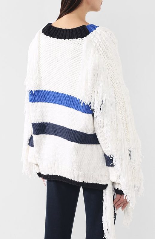 Хлопковый пуловер Sonia Rykiel 4