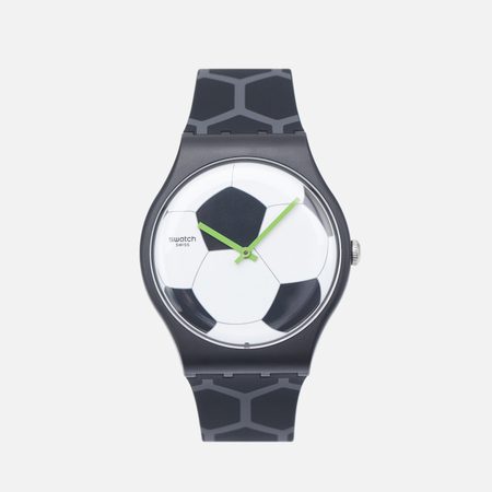 Наручные часы Swatch Footballissime, цвет чёрный