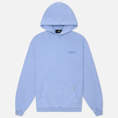 Мужская толстовка REPRESENT Represent Owners Club Oversized Fit Hoodie, цвет голубой