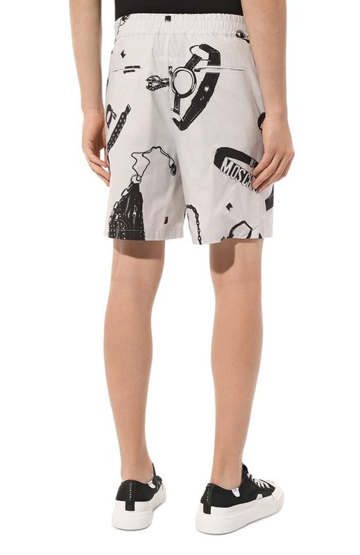 Хлопковые шорты Moschino 4