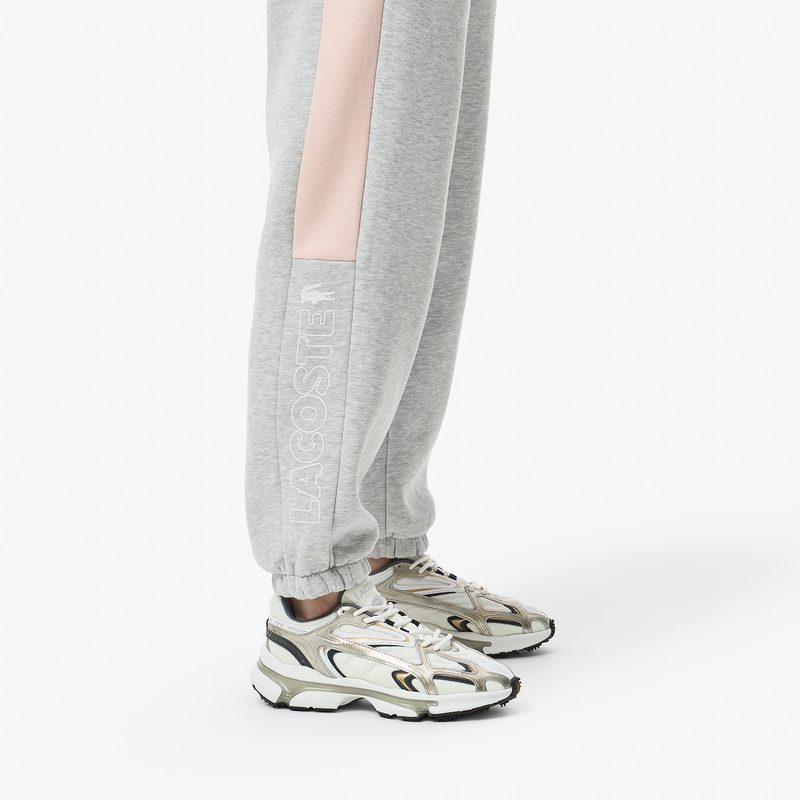 Женские хлопковые спортивные брюки Lacoste 4