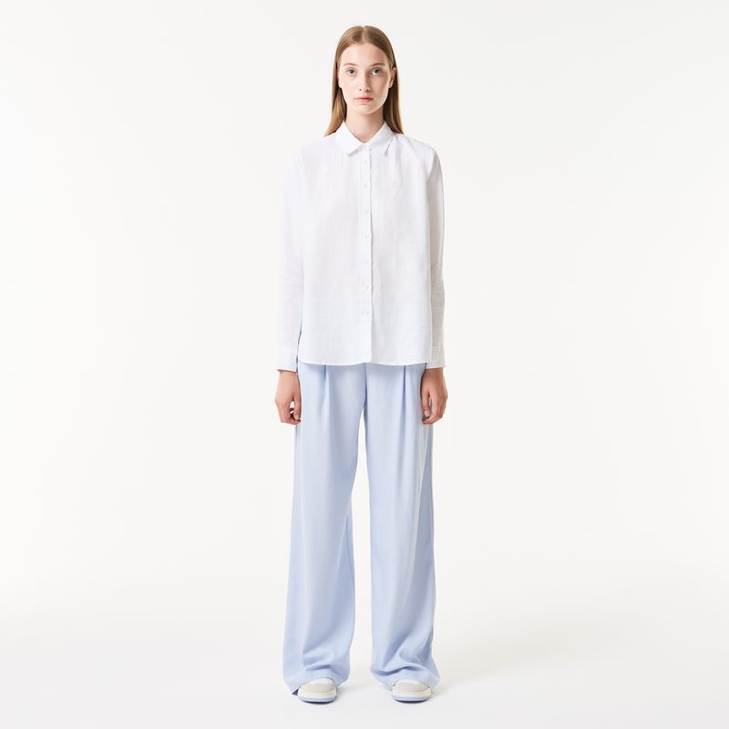 Женская рубашка Lacoste свободного кроя 4
