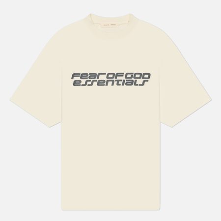 Мужская футболка Fear of God ESSENTIALS Ponte 90s, цвет белый