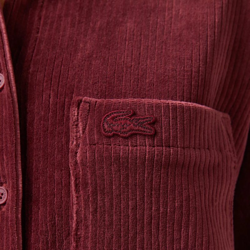 Женская рубашка Lacoste свободного кроя 5