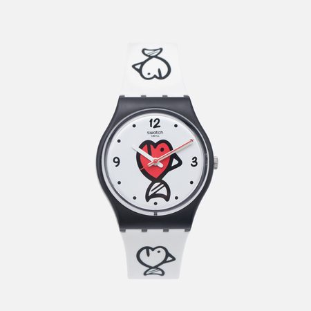 Наручные часы Swatch Fishy Fishy, цвет белый