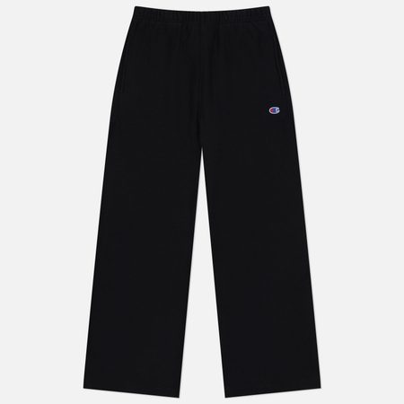 Мужские брюки Champion Reverse Weave Pinnacle Heavyweight Wide-Leg Fleece Jogger, цвет чёрный