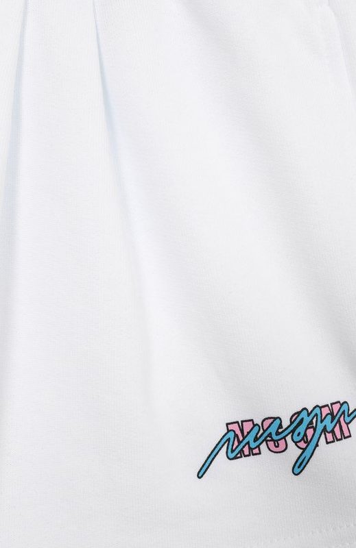 Хлопковые шорты MSGM kids 3