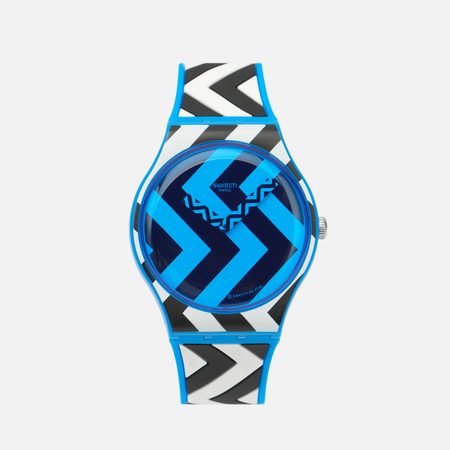 Наручные часы Swatch Bluzag, цвет синий