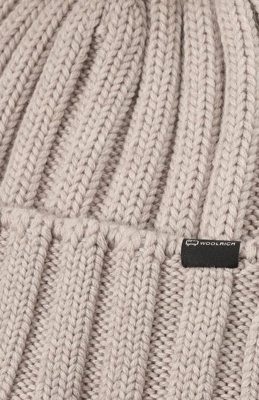 Шерстяная шапка Woolrich 4