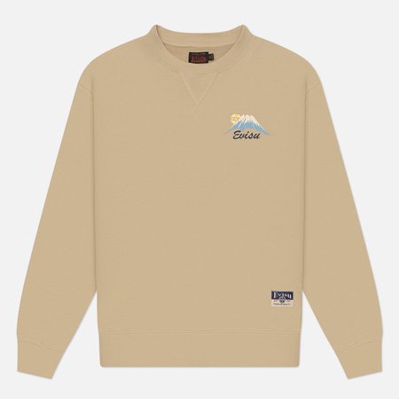 Мужская толстовка Evisu Godhead Lion Dance Daicock Print, цвет бежевый