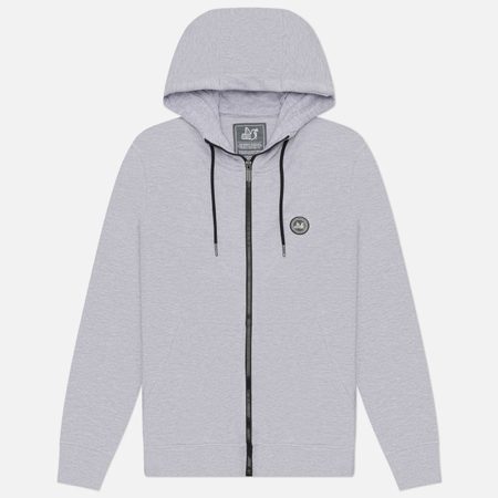 Мужская толстовка Peaceful Hooligan Athletic Zip Hoodie, цвет серый