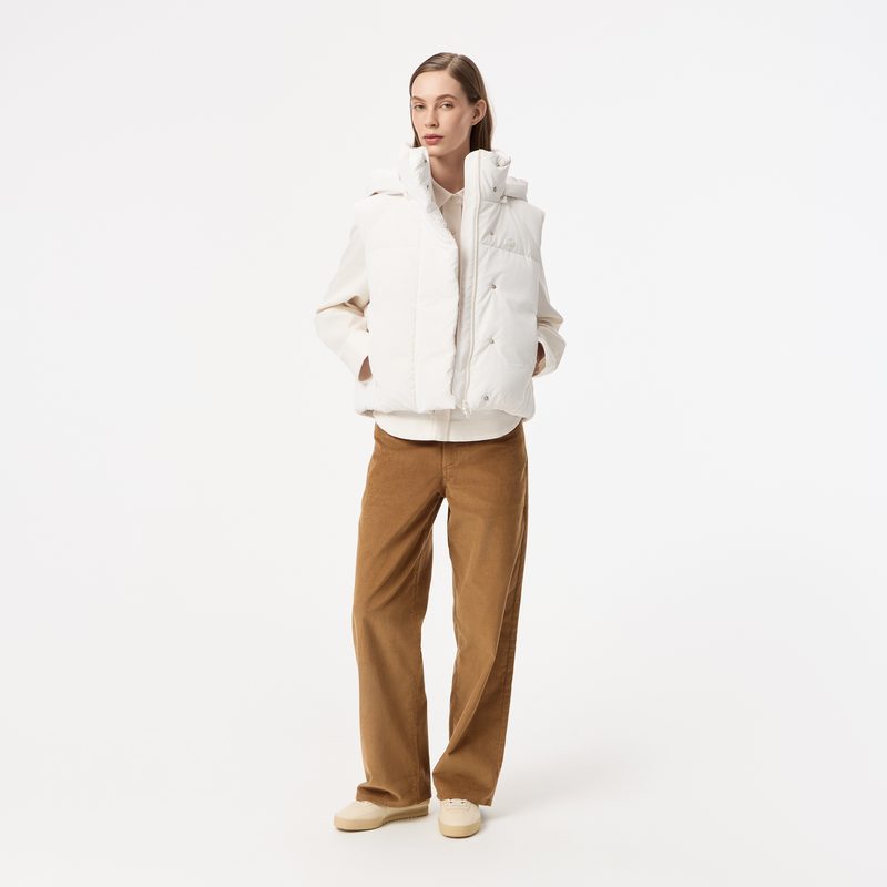 Женский жилет Lacoste с капюшоном 5