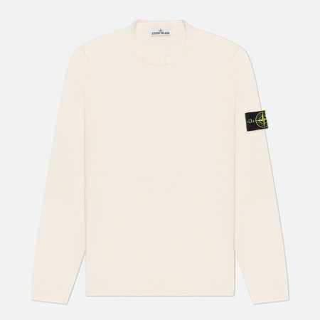 Мужской свитер Stone Island Organic Cotton & Nylon, цвет бежевый