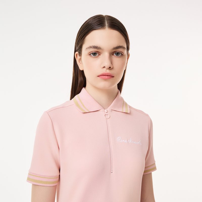Женское платье Lacoste с коротким рукавом 3