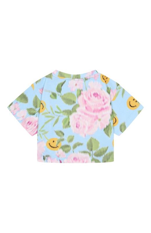 Хлопковая футболка Moschino 2