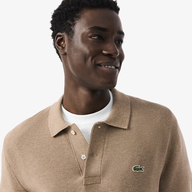 Мужское вязанное поло Lacoste 2