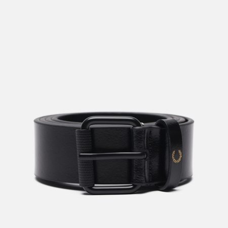 Ремень Fred Perry Classic Smooth Leather, цвет чёрный